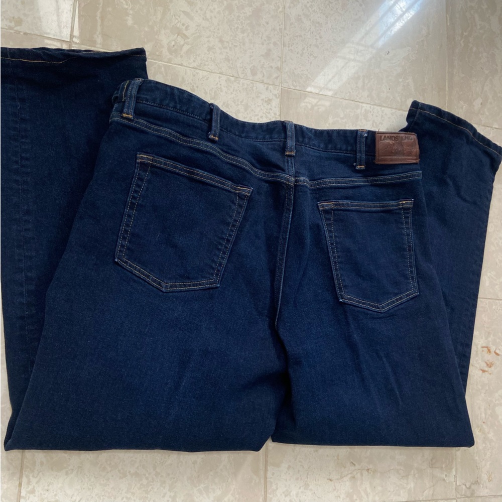 Lands’ End Square Rigger Men’s Jeans - Picture 2 of 8